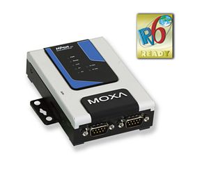 Moxa NPort 6250-S-SC-T Serial to Ethernet converter